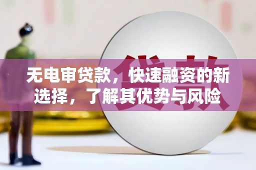 金乡无电审贷款，快速融资的新选择，了解其优势与风险