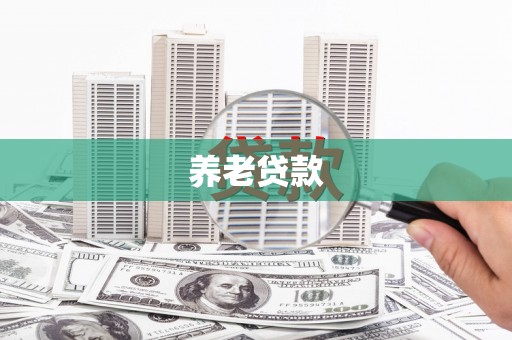 临夏养老贷款