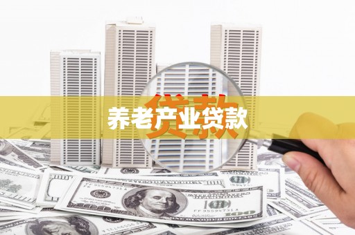 咸丰养老产业贷款