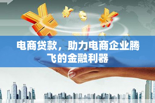 冈山电商贷款，助力电商企业腾飞的金融利器