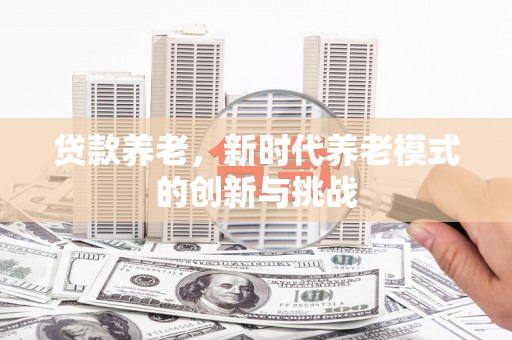屏边贷款养老，新时代养老模式的创新与挑战
