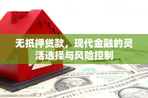革吉无抵押贷款，现代金融的灵活选择与风险控制