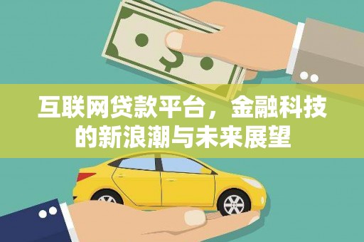 卢龙互联网贷款平台，金融科技的新浪潮与未来展望