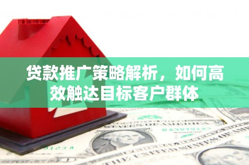 魏县贷款推广策略解析，如何高效触达目标客户群体