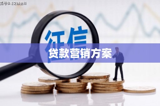 茶山贷款营销方案