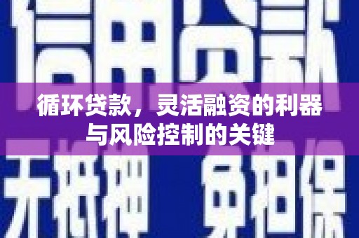 温江循环贷款，灵活融资的利器与风险控制的关键