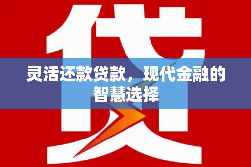 延安灵活还款贷款，现代金融的智慧选择