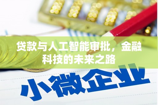 吴忠贷款与人工智能审批，金融科技的未来之路