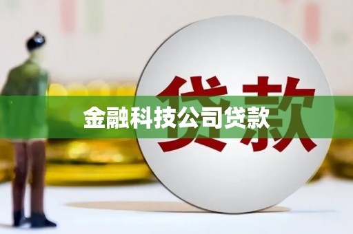 宿松金融科技公司贷款
