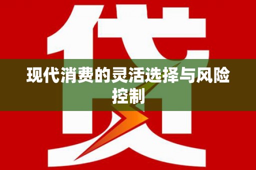 桃江现代消费的灵活选择与风险控制